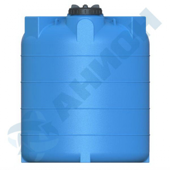Ёмкость AНИОН 5000ВРК2 объем 5100 литров с дыхательным клапаном синяя