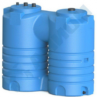 Ёмкость AНИОН EVO1000КЗ объем 1000 литров для дизельного топлива, со сливом