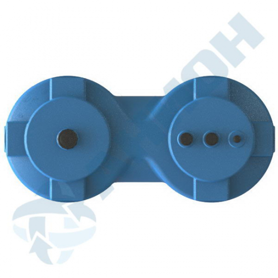 Ёмкость AНИОН EVO1000КЗ объем 1000 литров для дизельного топлива, со сливом