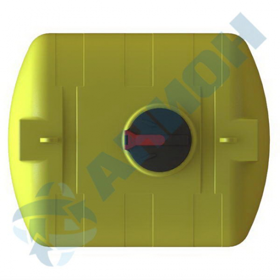 Ёмкость AНИОН МН3000УФК3 объем 3100 литров усиленная, с поплавковым клапаном жёлтая