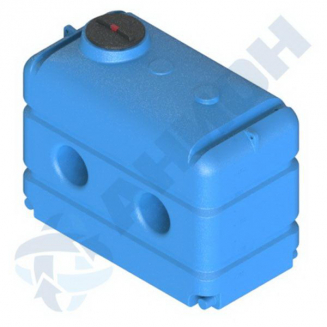 Ёмкость AНИОН МП3000ФК2_1П100 объем 3150 литров с дыхательным клапаном со сливными патрубками синяя