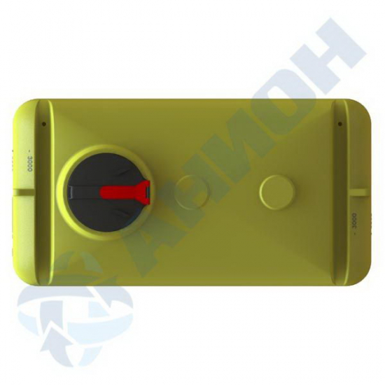 Ёмкость AНИОН МП3000ФК3_1П100 объем 3150 литров с поплавковым клапаном, со сливными патрубкамижёлтая