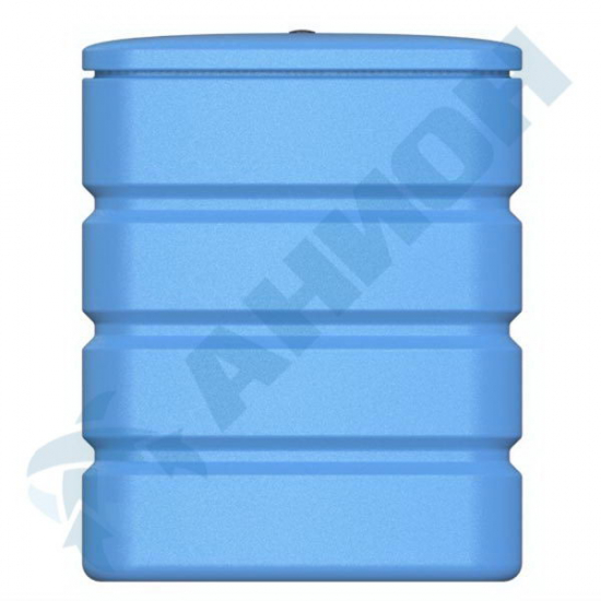 Ёмкость AНИОН НБ150С объем 150 литров прямоугольная вертикальная, без кронштейна синяя