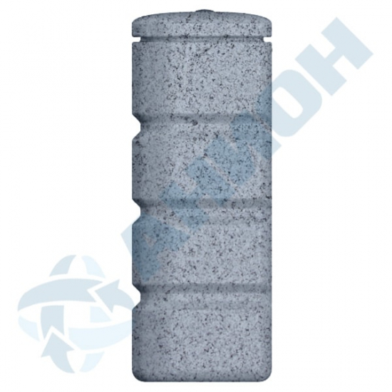 Ёмкость AНИОН НБ150Сгр объем 150 литров прямоугольная вертикальная, без кронштейна серый гранит