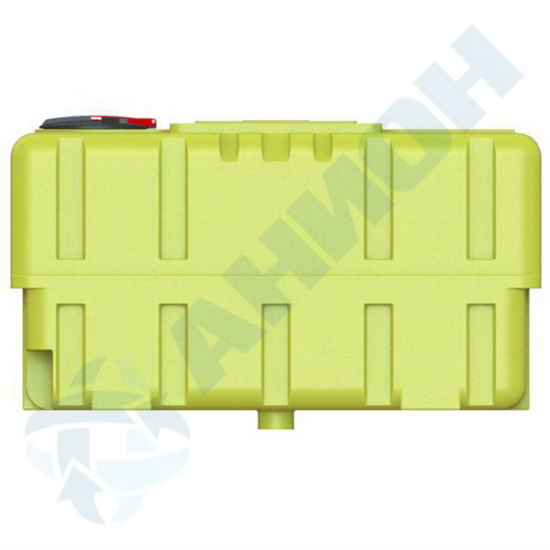 Ёмкость AНИОН Р2500УТФК3 объем 2500 литров с патрубками жёлтая