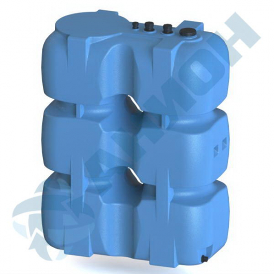 Ёмкость AНИОН Т1000КЗ объем 1000 литров для дизельного топлива, со сливом