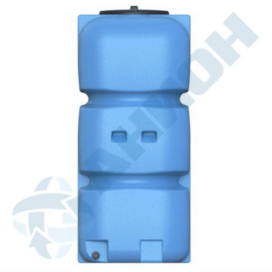 Ёмкость AНИОН Т1500ФК2З объем 15000 литров с дыхательным клапаном и сливом синяя