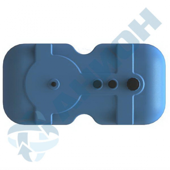 Ёмкость AНИОН Т1500КЗ объем 1500 литров для дизельного топлива, со сливом