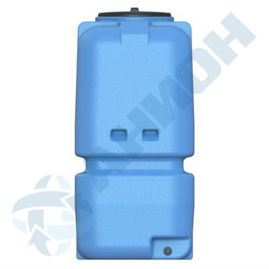 Ёмкость AНИОН Т2000ФК2З объем 2000 литров с дыхательным клапаном и сливом синяя