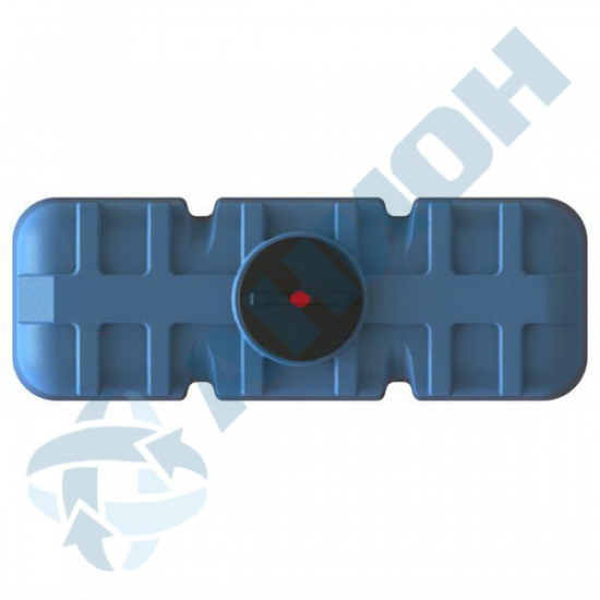 Ёмкость AНИОН Т2000ФК2З объем 2000 литров с дыхательным клапаном и сливом синяя