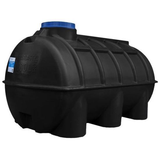 Ёмкость AQUAPLAST ОГ1000 объём 1000 литров чёрная
