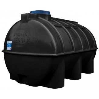Ёмкость AQUAPLAST ОГ1500 объём 1500 литров чёрная