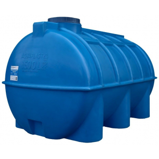 Ёмкость AQUAPLAST ОГ1500 объём 1500 литров синяя