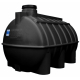 Ёмкость AQUAPLAST ОГ2000 объём 2000 литров чёрная