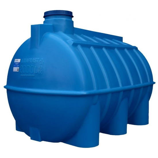 Ёмкость AQUAPLAST ОГ2000 объём 2000 литров синяя