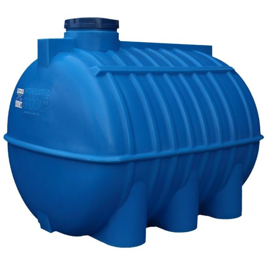 Ёмкость AQUAPLAST ОГ3000 объём 3000 литров синяя