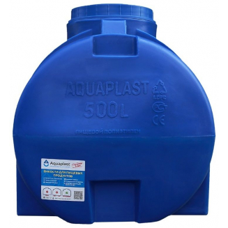 Ёмкость AQUAPLAST ОГ500 объём 500 литров синяя