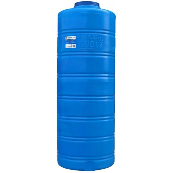 Ёмкость AQUAPLAST ОВ1000 объём 1000 литров синяя