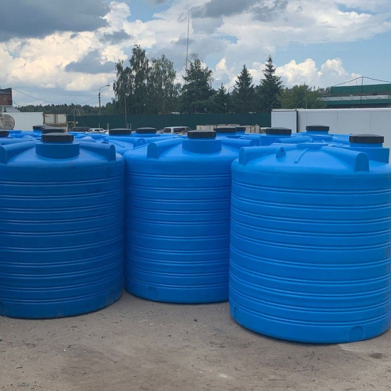 Ёмкость AQUAPLAST ОВ10000 объём 10000 литров синяя