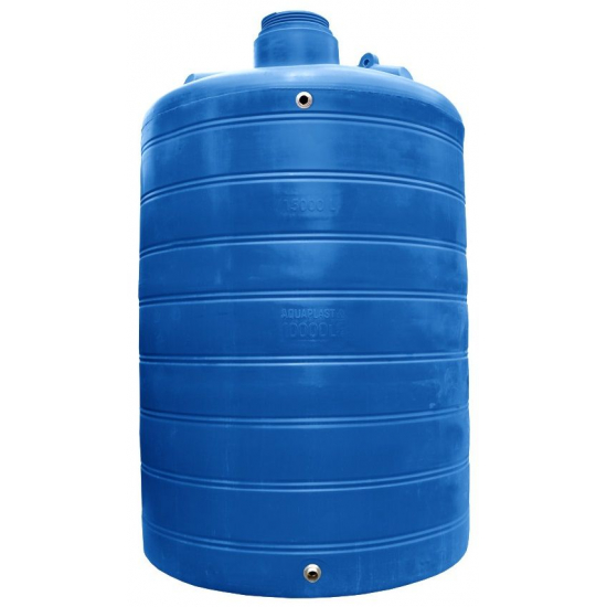Ёмкость AQUAPLAST ОВ15000 объём 15000 литров синяя