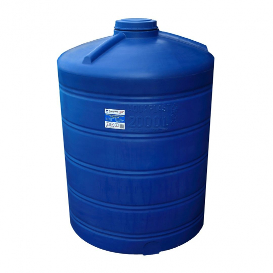 Ёмкость AQUAPLAST ОВ2000 объём 2000 литров синяя