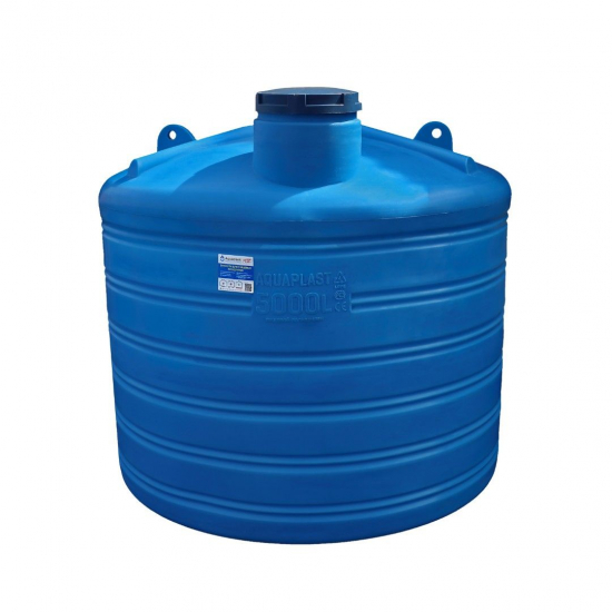 Ёмкость AQUAPLAST ОВ5000 объём 5000 литров синяя