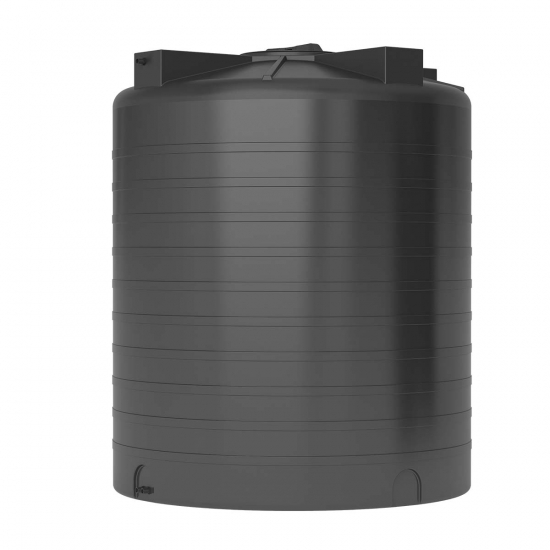 Ёмкость AQUATECH ATV3000 объем 3000 литров чёрная