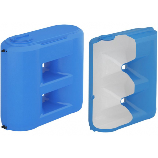 Ёмкость AQUATECH Combi W-1500 BW объем 1500 литров сине белая