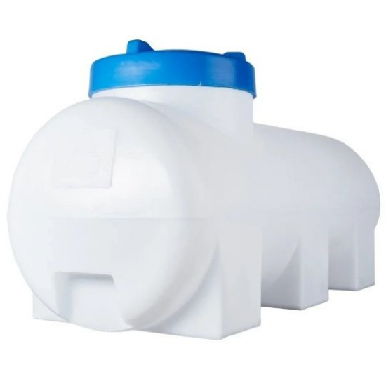 Ёмкость БАЙДАР ПЛАСТ горизонтальная 1500 литров В122 Д180 Ш106 белая