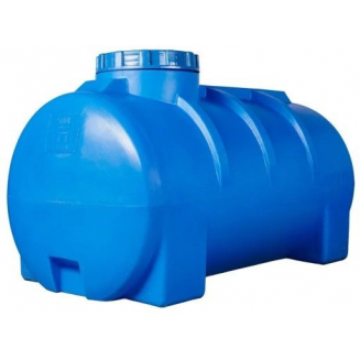 Ёмкость БАЙДАР ПЛАСТ горизонтальная 500 литров В74 Д127 Ш70 синяя