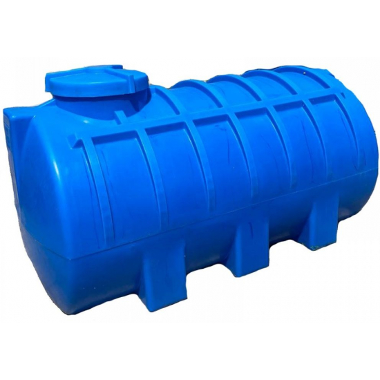 Ёмкость БАЙДАР ПЛАСТ горизонтальная 5000 литров В177 Д228 Ш181 синяя