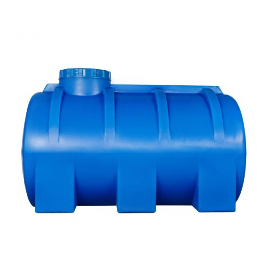 Ёмкость БАЙДАР ПЛАСТ горизонтальная 750 литров В92 Д155 Ш80 синяя