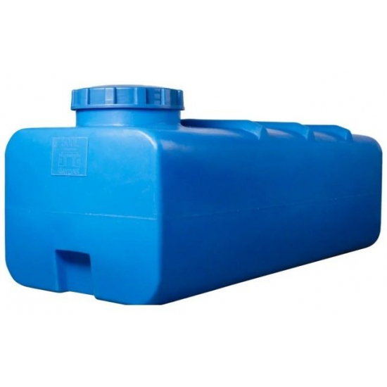 Ёмкость БАЙДАР ПЛАСТ прямоугольная 500 литров В73 Д148 Ш66 синяя