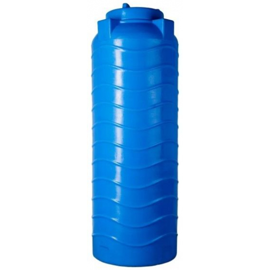 Ёмкость БАЙДАР ПЛАСТ вертикальная 1000 литров В252 Ш75 синяя