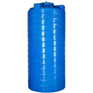 Ёмкость БАЙДАР ПЛАСТ вертикальная 1500 литров В225 Ш100 синяя