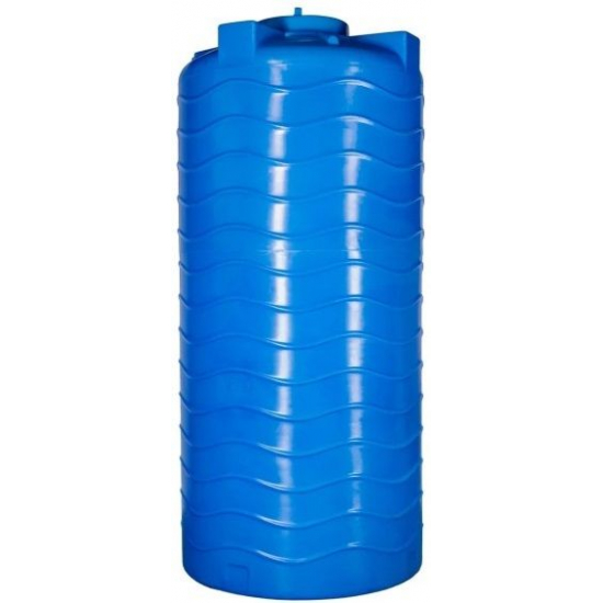 Ёмкость БАЙДАР ПЛАСТ вертикальная 1500 литров В225 Ш100 синяя