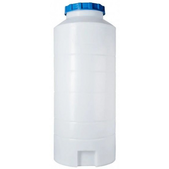 Ёмкость БАЙДАР ПЛАСТ вертикальная 200 литров В112 Ш50 белая