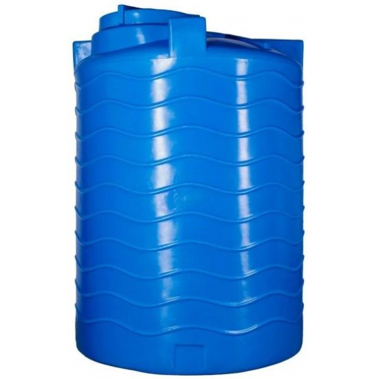 Ёмкость БАЙДАР ПЛАСТ вертикальная 2000 литров В184 Ш128 синяя