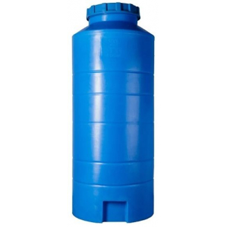 Ёмкость БАЙДАР ПЛАСТ вертикальная 300 литров В135 Ш56 синяя