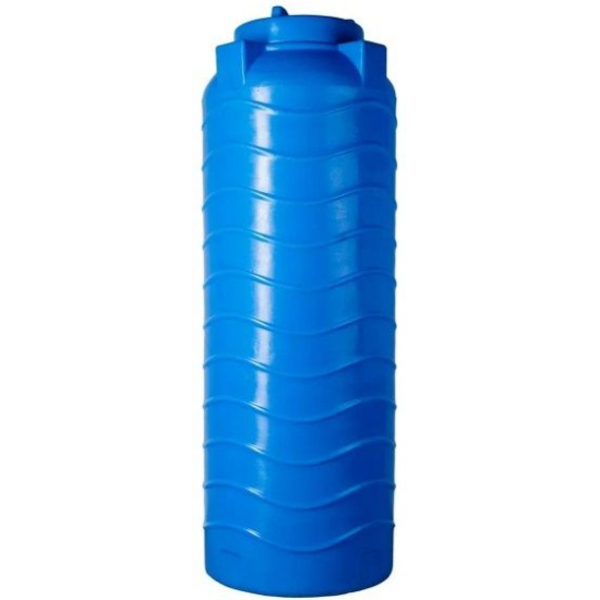 Ёмкость БАЙДАР ПЛАСТ вертикальная 300 литров В155 Ш55 синяя