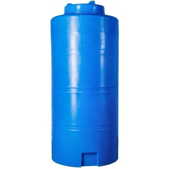Ёмкость БАЙДАР ПЛАСТ вертикальная 500 литров В160 Ш68 синяя