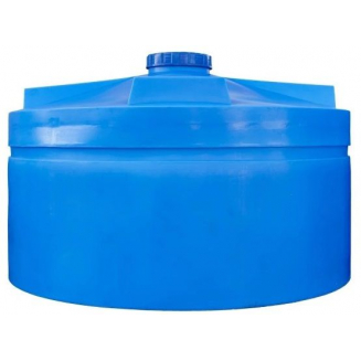 Ёмкость БАЙДАР ПЛАСТ вертикальная 5000 литров В140 Ш240 синяя