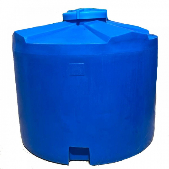 Ёмкость БАЙДАР ПЛАСТ вертикальная 5000 литров В140 Ш240 синяя