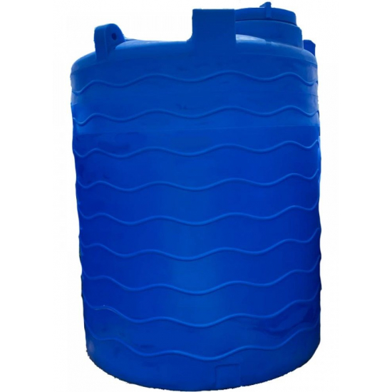 Ёмкость БАЙДАР ПЛАСТ вертикальная 5000 литров В230 Ш178 синяя