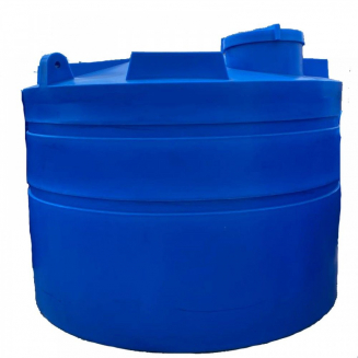 Ёмкость БАЙДАР ПЛАСТ вертикальная 7000 литров В192 Ш240 синяя