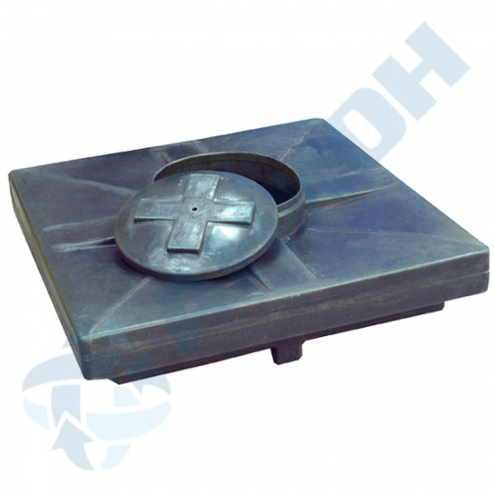 Ёмкость для душа AНИОН Д200А объем 200 литров чёрная