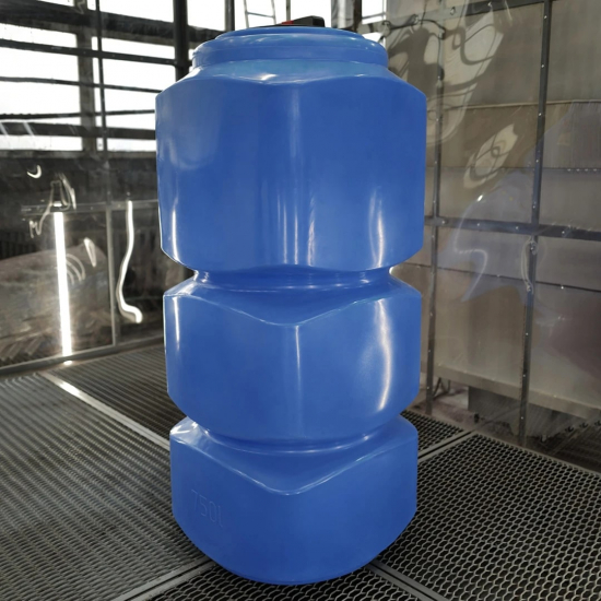 Ёмкость ЭкоПром L1000 объем 1000 литров синяя