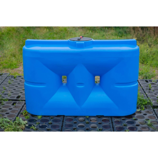 Ёмкость ЭкоПром S2000 объем 2000 литров с дыхательным клапаном синяя