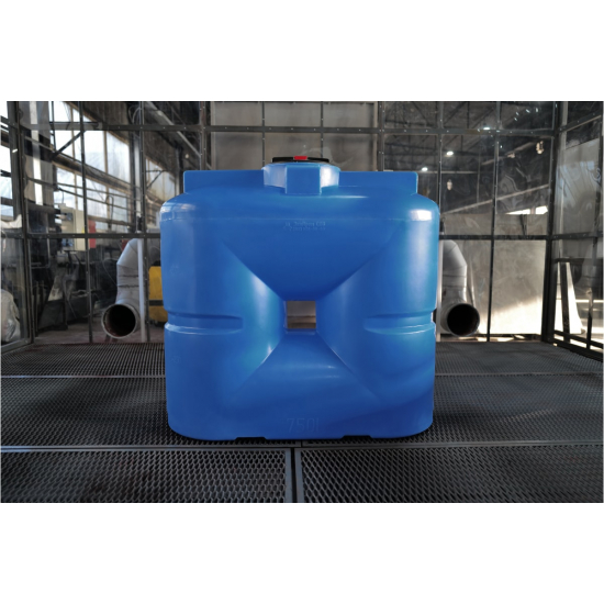 Ёмкость ЭкоПром S750 объем 750 литров с дыхательным клапаном синяя
