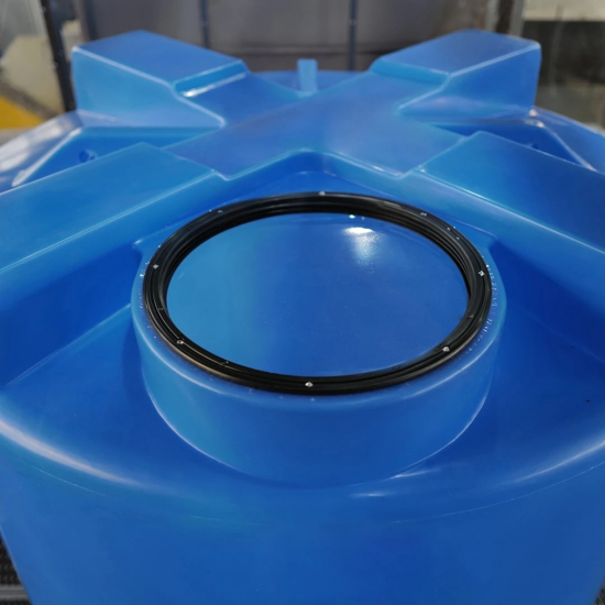 Ёмкость ЭкоПром T3000 объем 3000 литров с дыхательным клапаном синяя